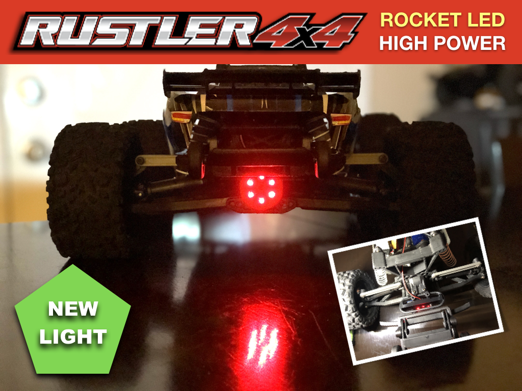 traxxas rustler 4x4 light kit